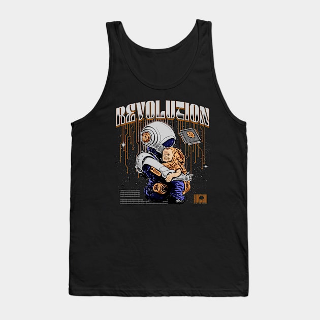 revolution Tank Top by loko.graphic